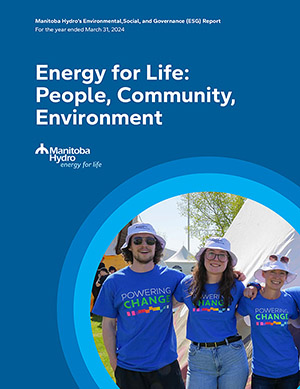 Cover of the 2023–2024 Environmental, Social, and Governance Report.