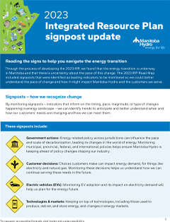 Download our 2023 IRP Signpost Update